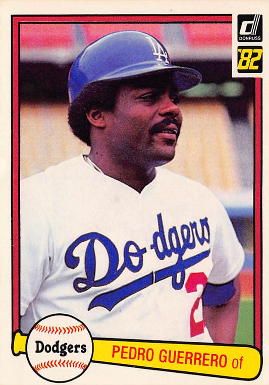 1982 Donruss #136 Pedro Guerrero