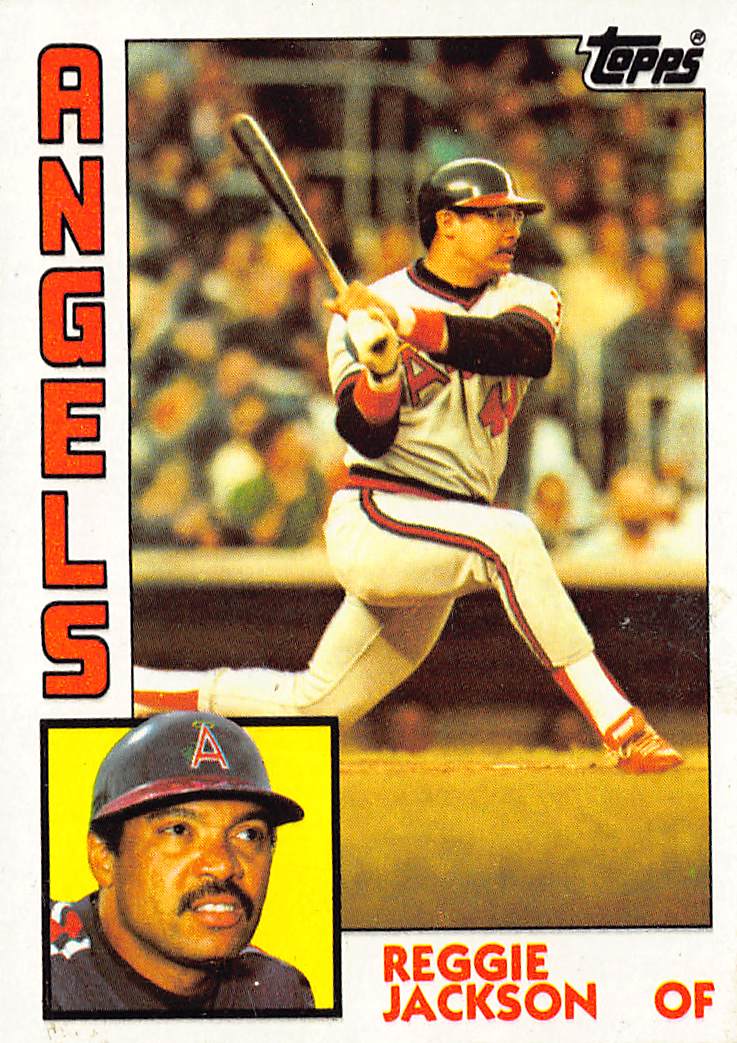 1984 Topps Head-In-Box Proofs #NNO Reggie Jackson
