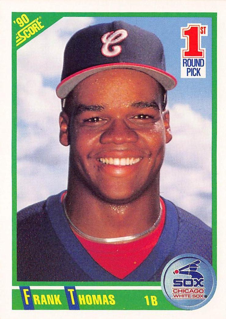 1990 Score #663 Frank Thomas