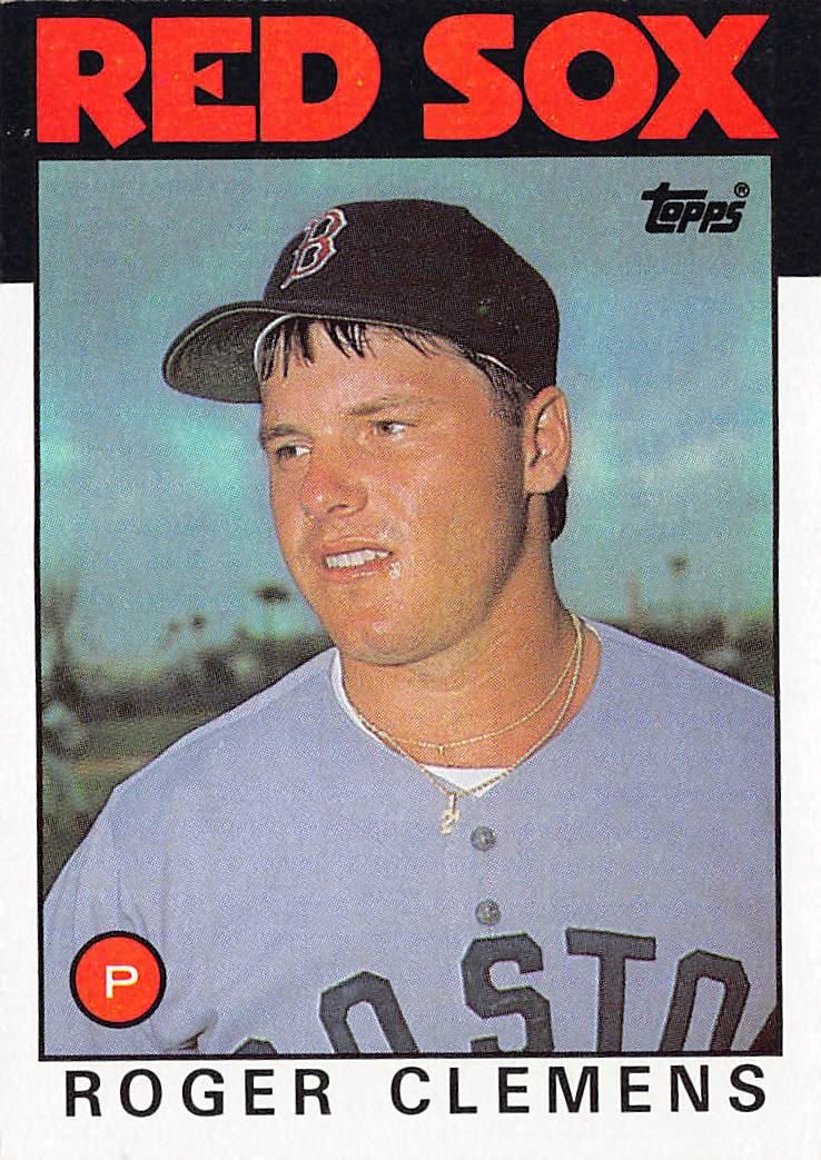1986 Topps #661 Roger Clemens