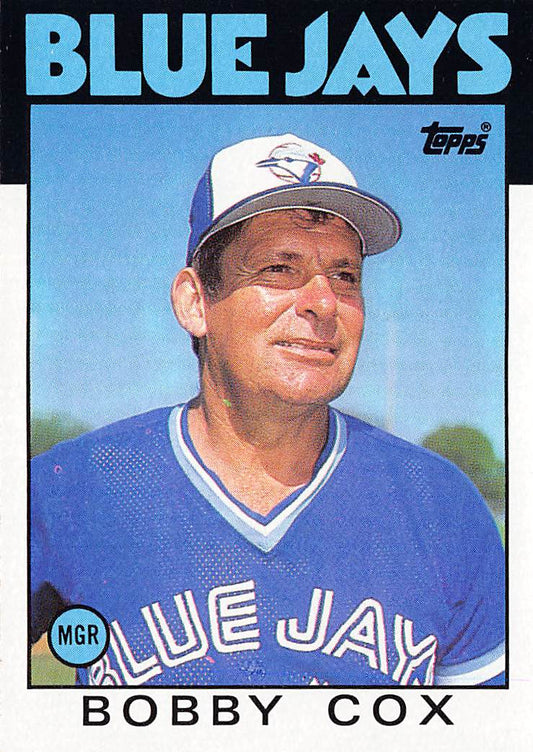 1986 Topps #471 Bobby Cox