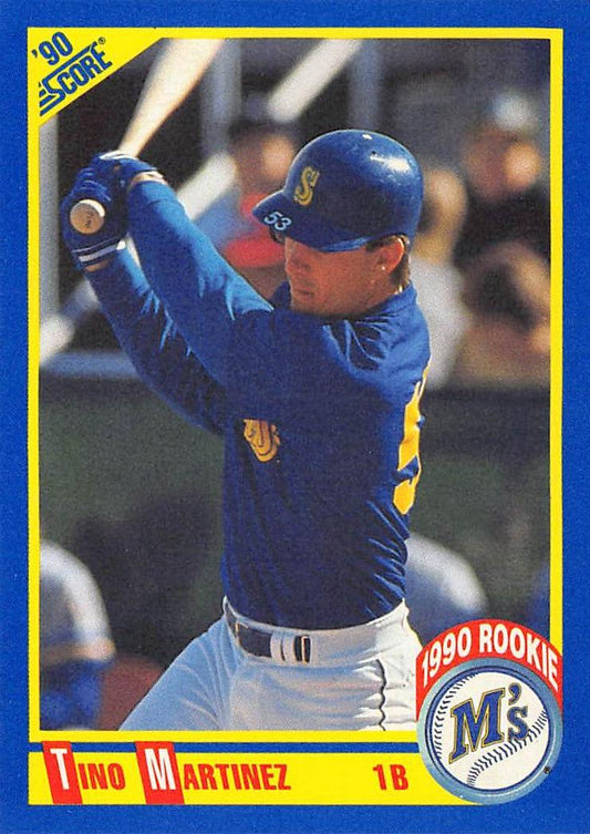 1990 Score #596 Tino Martinez