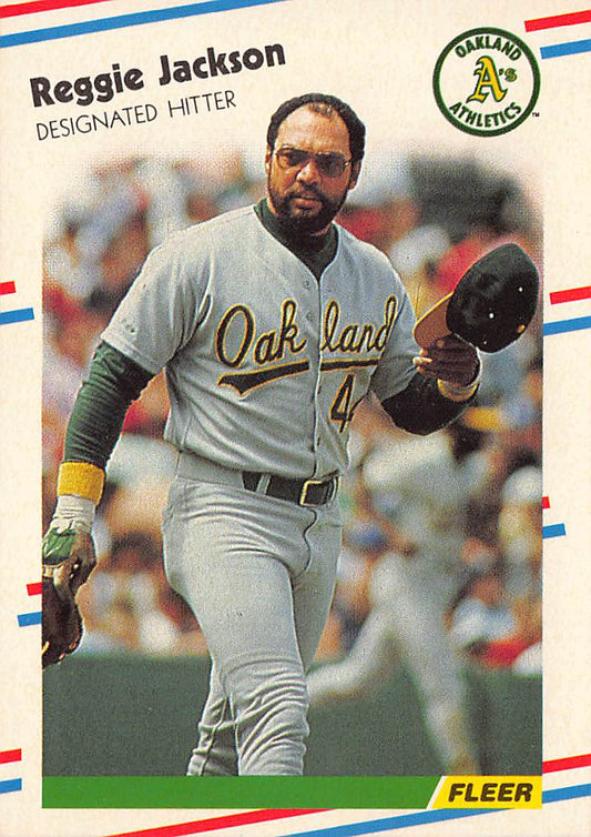 1988 Fleer #283 Reggie Jackson