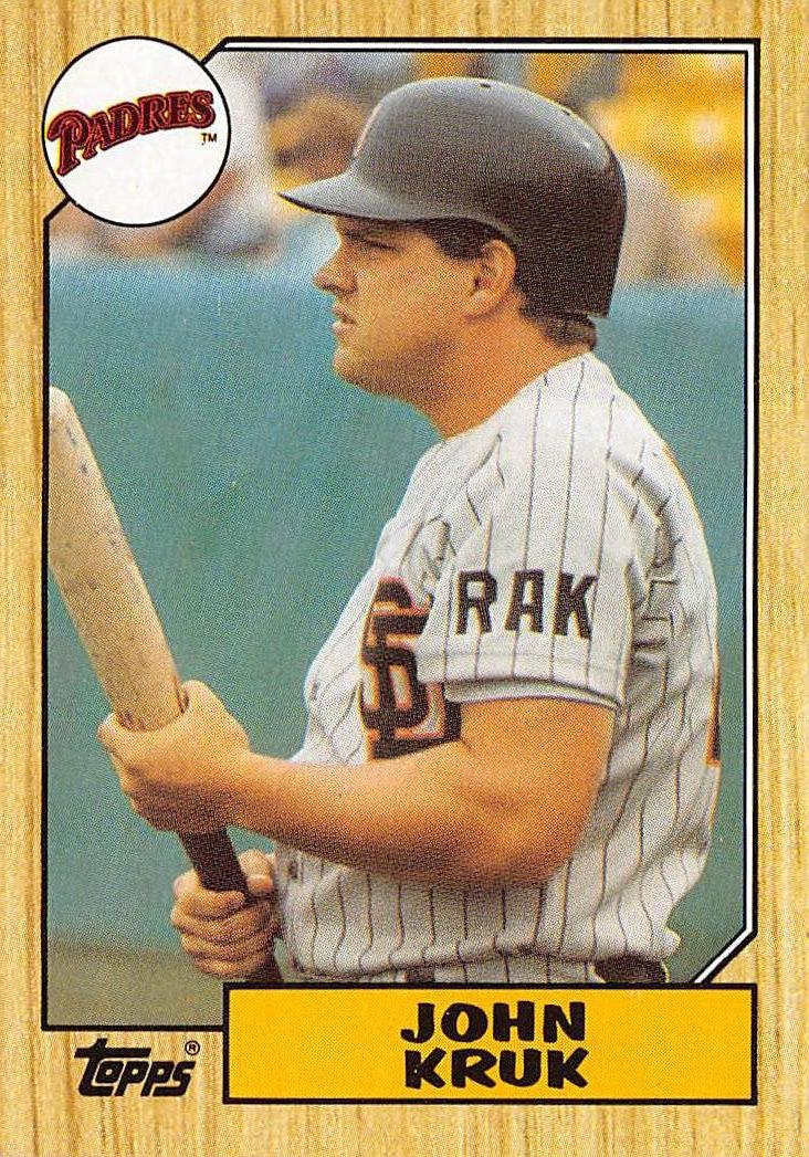 1987 Topps #123 John Kruk