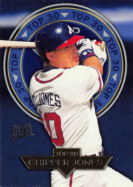 1997 Ultra #8 Chipper Jones Top 30