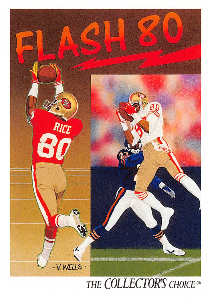 1991 Upper Deck #86c Jerry Rice