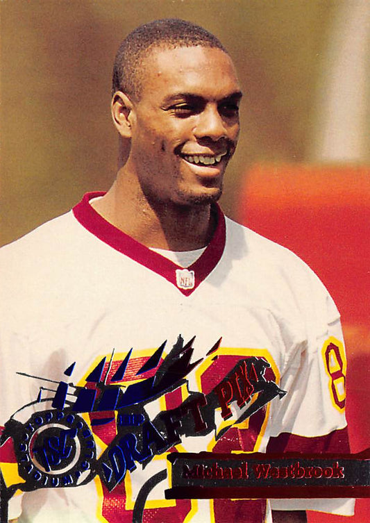 1995 Stadium Club #D449 Michael Westbrook Diffraction Members Only